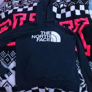 Size large, navy The North Face hoodie